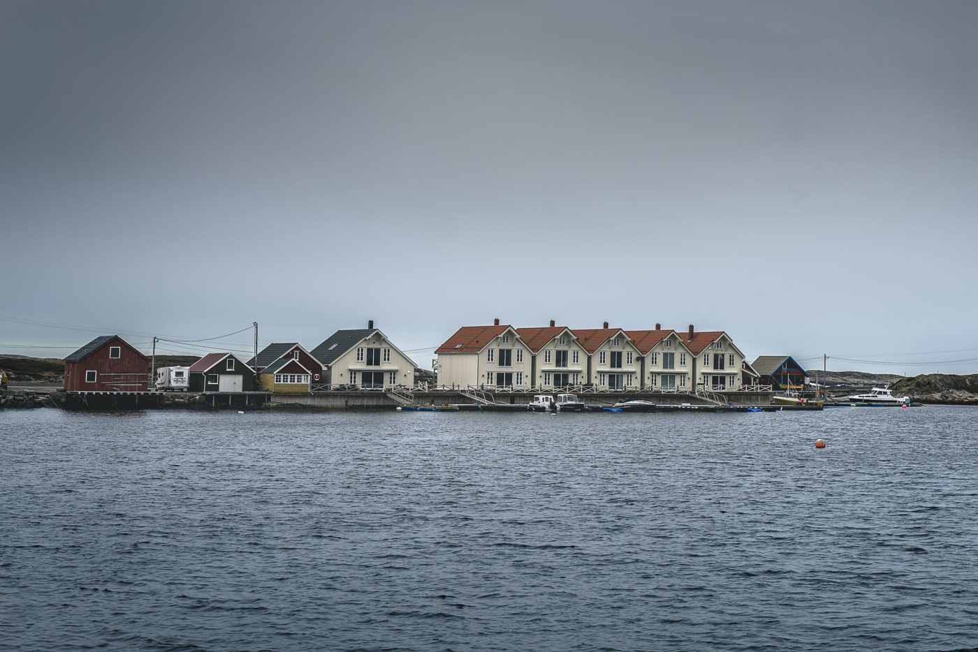 Norweski port rybacki