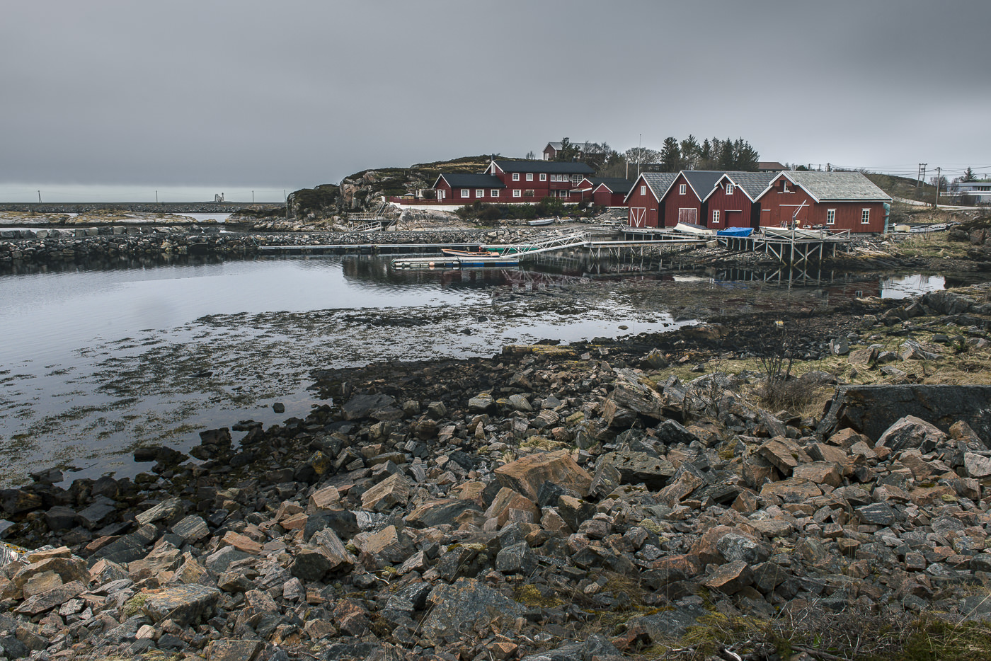 Norweski port rybacki